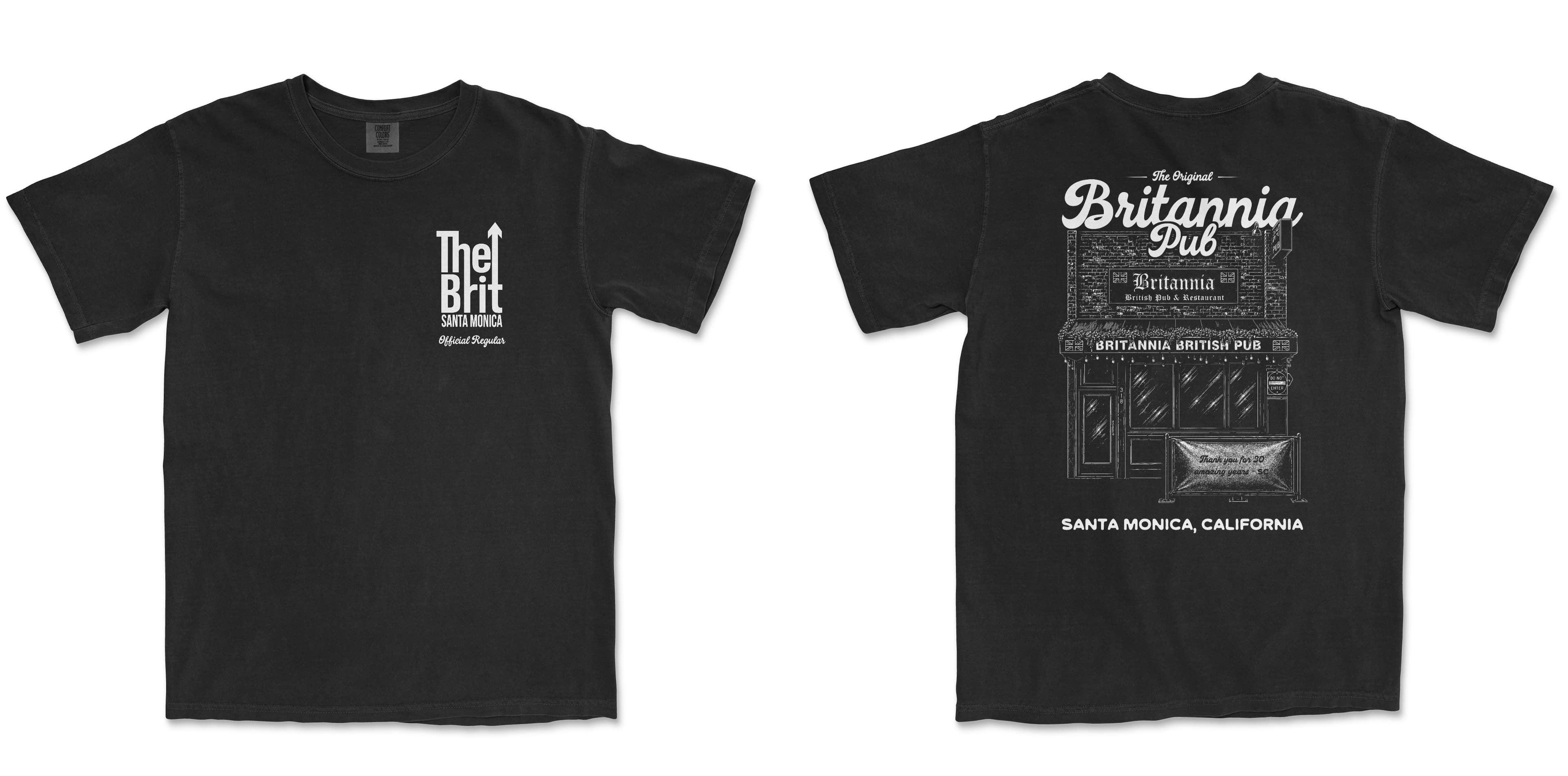 Britannia Pub — Farewell Tee